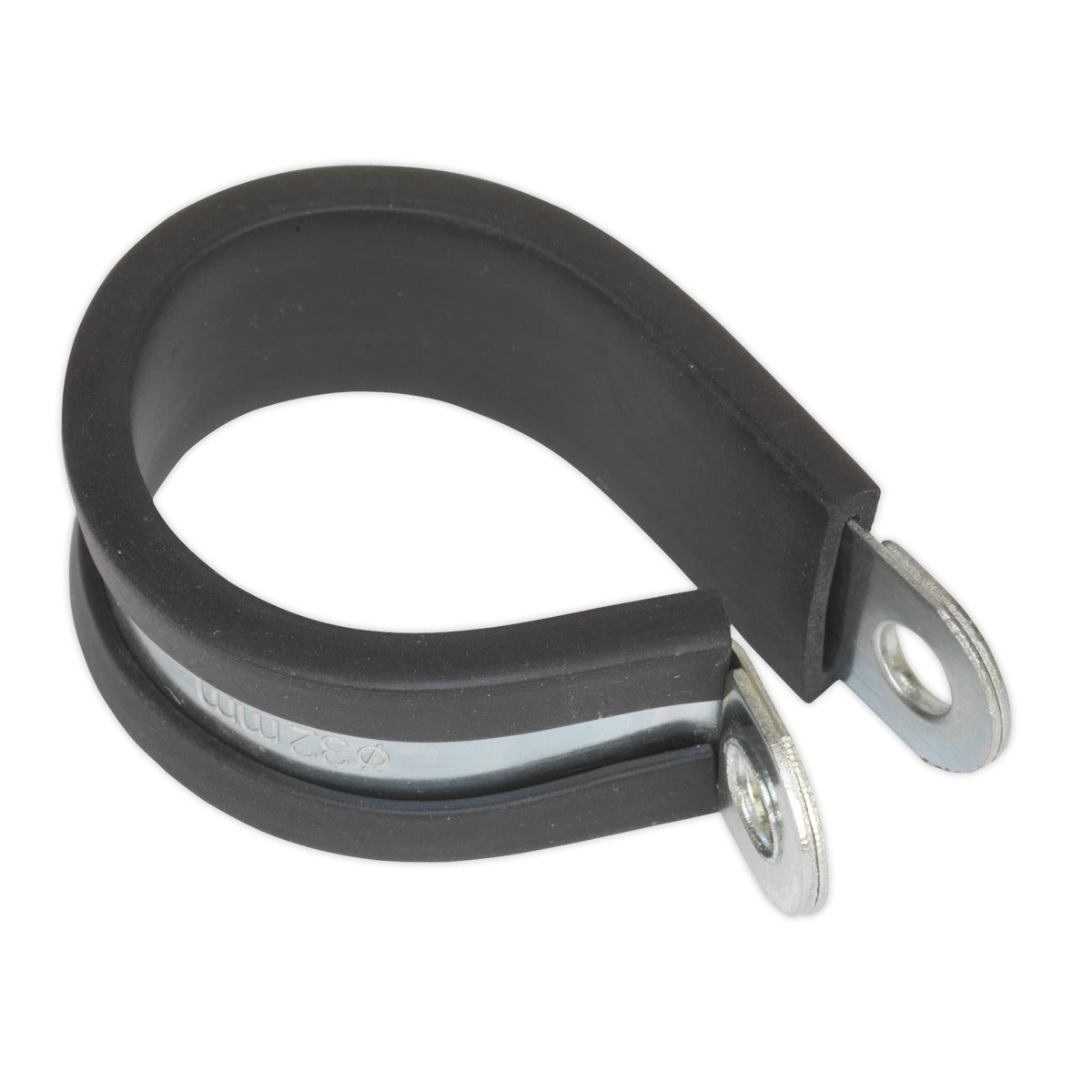 Sealey Rubber Lined P-Clip 35mm - Pack of 25 PCJ35