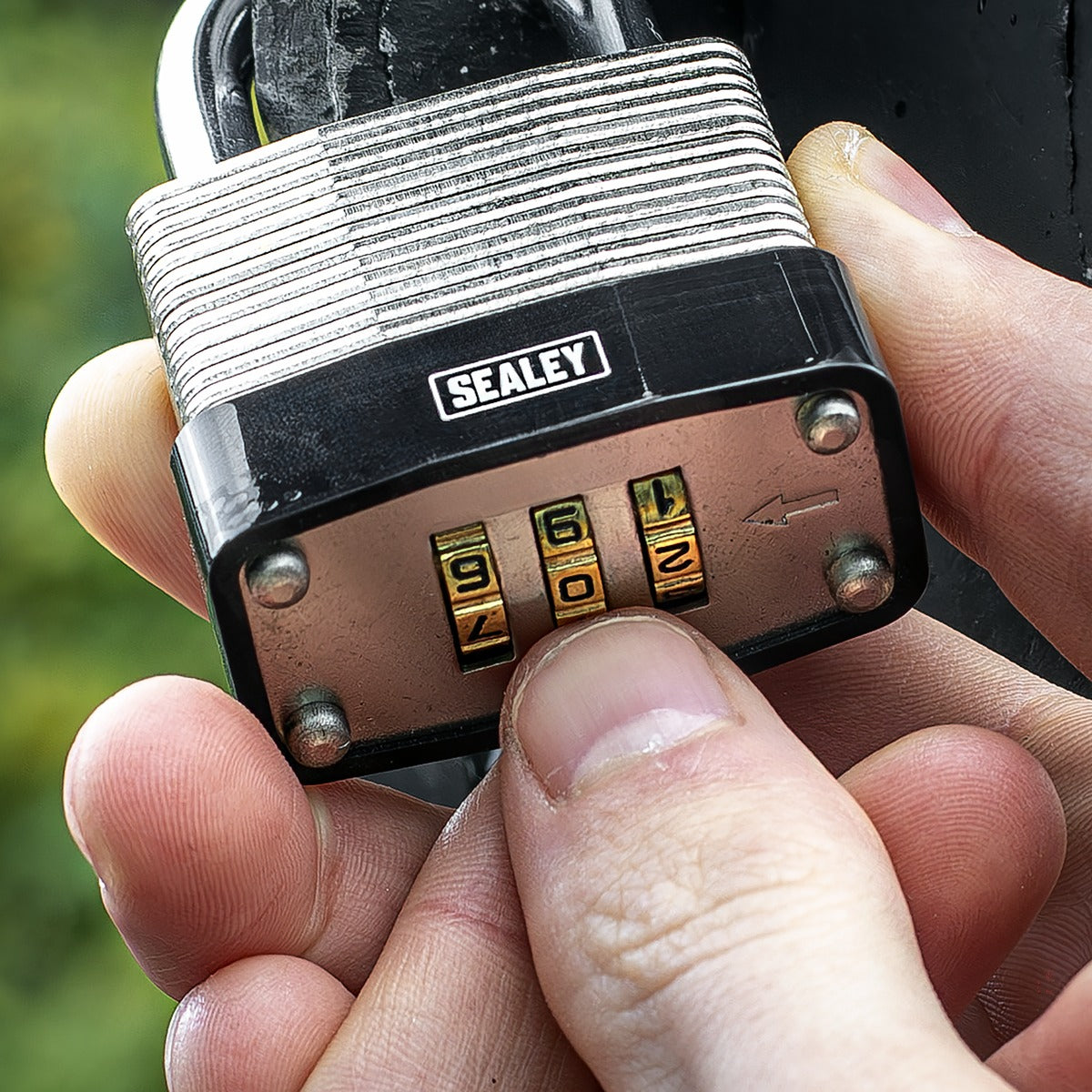 Sealey Steel Body Combination Padlock 40mm PL301C