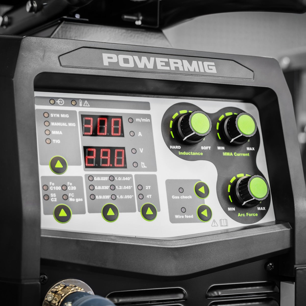 Sealey 500A Professional Gas/Gasless MIG/TIG/MMA Inverter Welder with Portable Wire Feeder & Water Cooler 400V 3ph POWERMIG500Wi