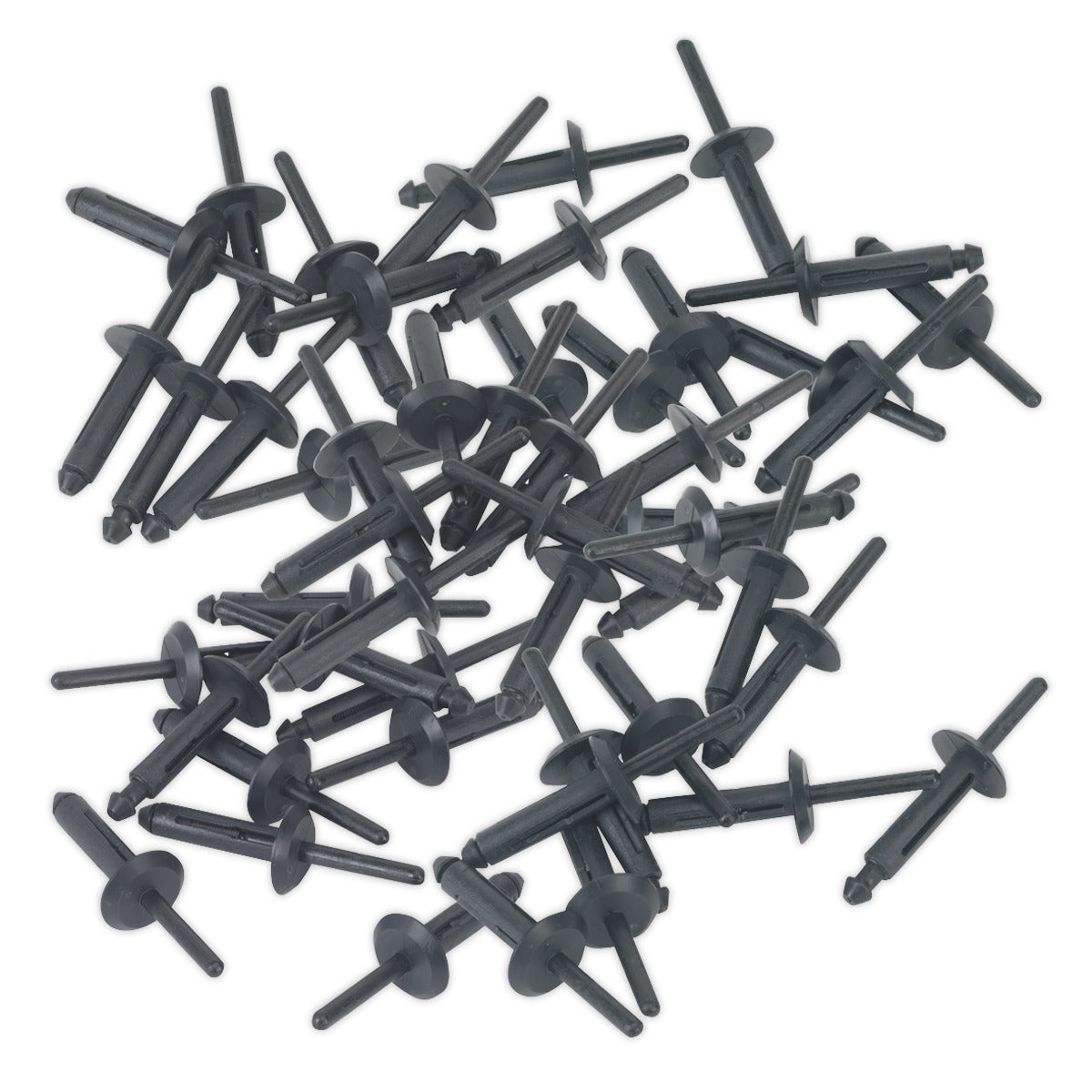 Sealey Plastic Rivet 6.3 x 25.2mm - Pack of 50 PR002