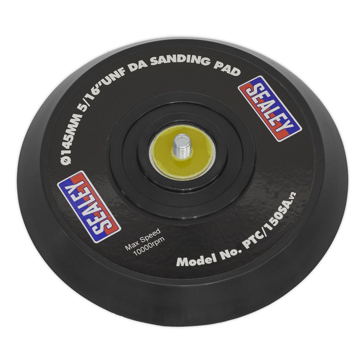 Sealey 145mm DA Backing Pad for Stick-On Discs 5/16"UNF PTC/150SA