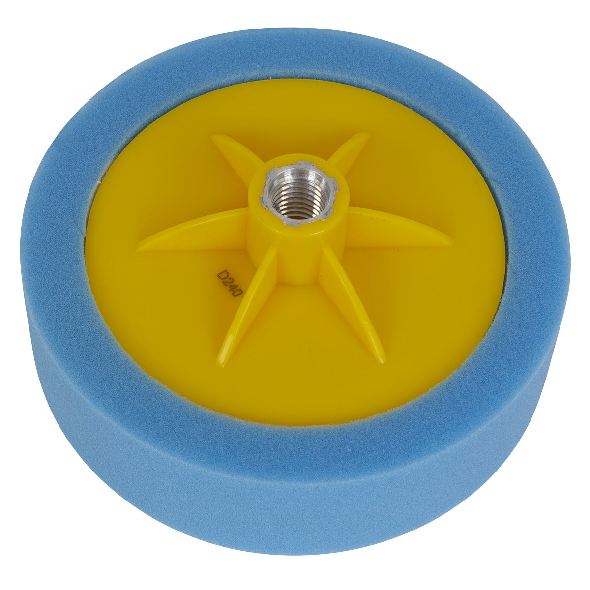 Sealey 150 x 50mm Buffing & Polishing Foam Head 5/8"UNC - Blue/Medium PTC/CH/5/8-B