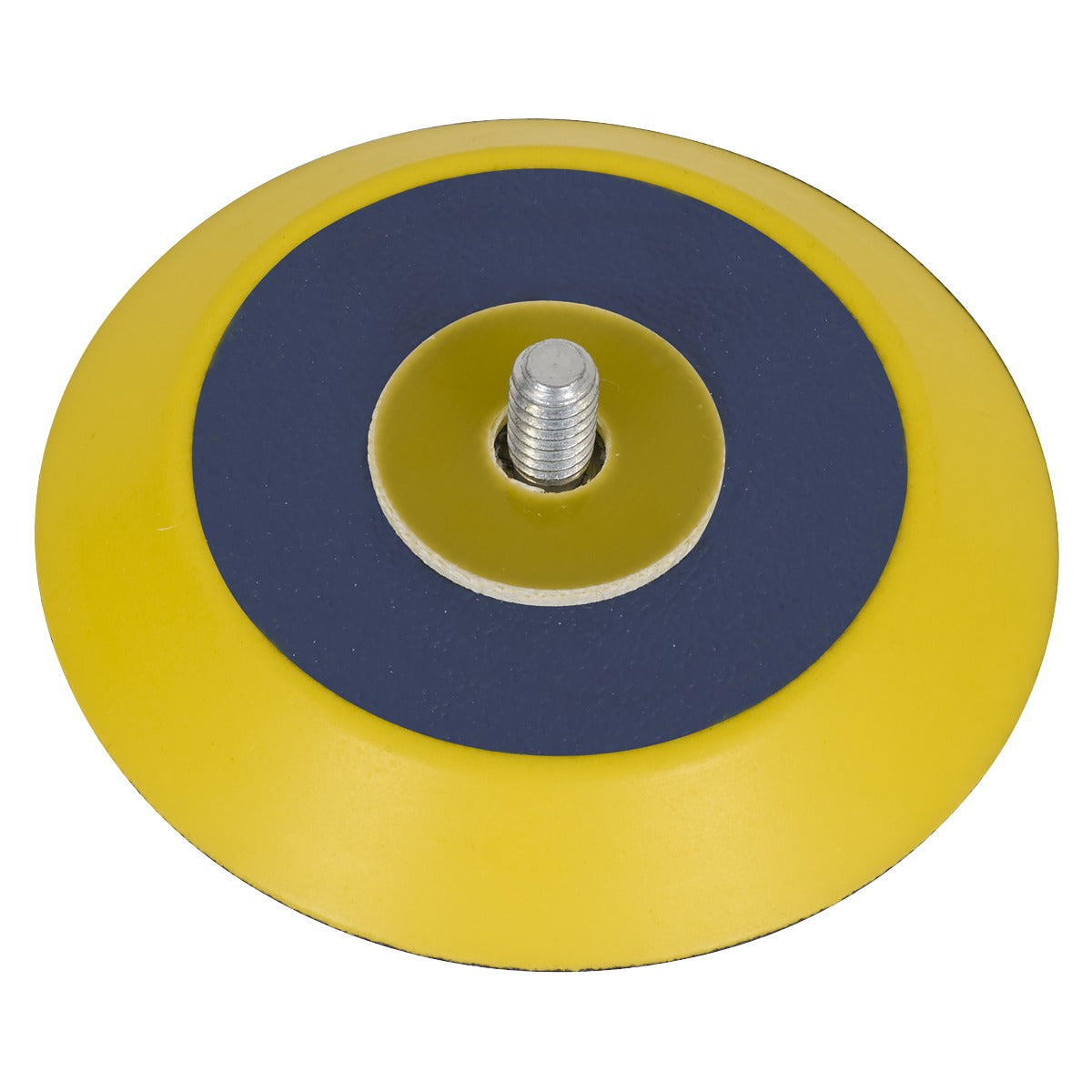 Sealey 75mm Hook & Loop Backing Pad 1/4"UNC Male PTC75VAM14