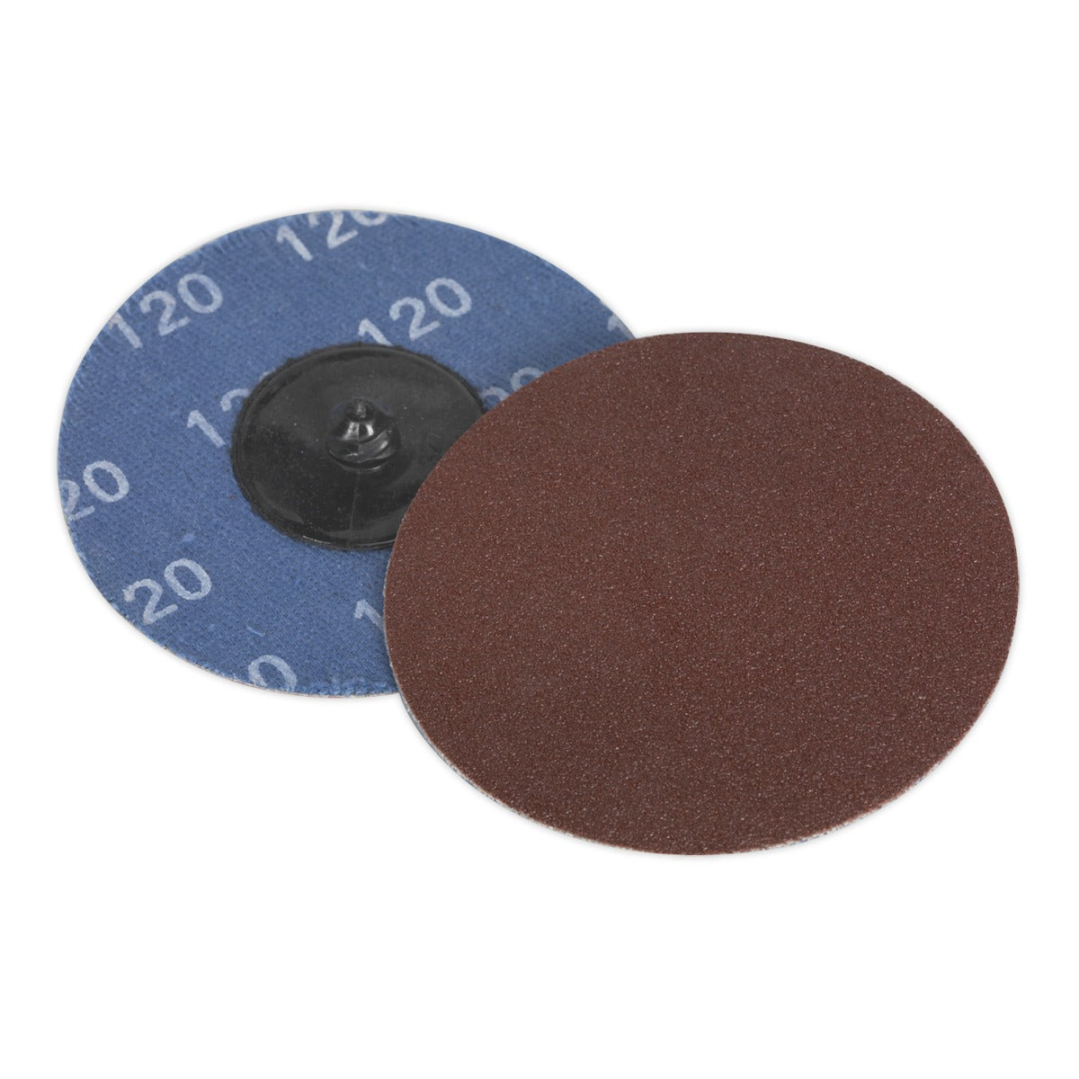 Sealey 75mm Quick Change Sanding Disc 120Grit - Pack of 10 PTCQC75120