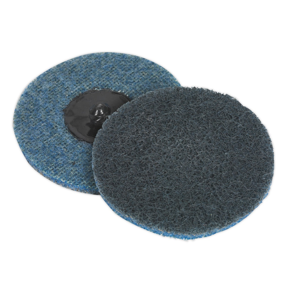 Sealey Quick Change Preparation Pad 75mm, Fine - Pack of 10 PTCQC75F