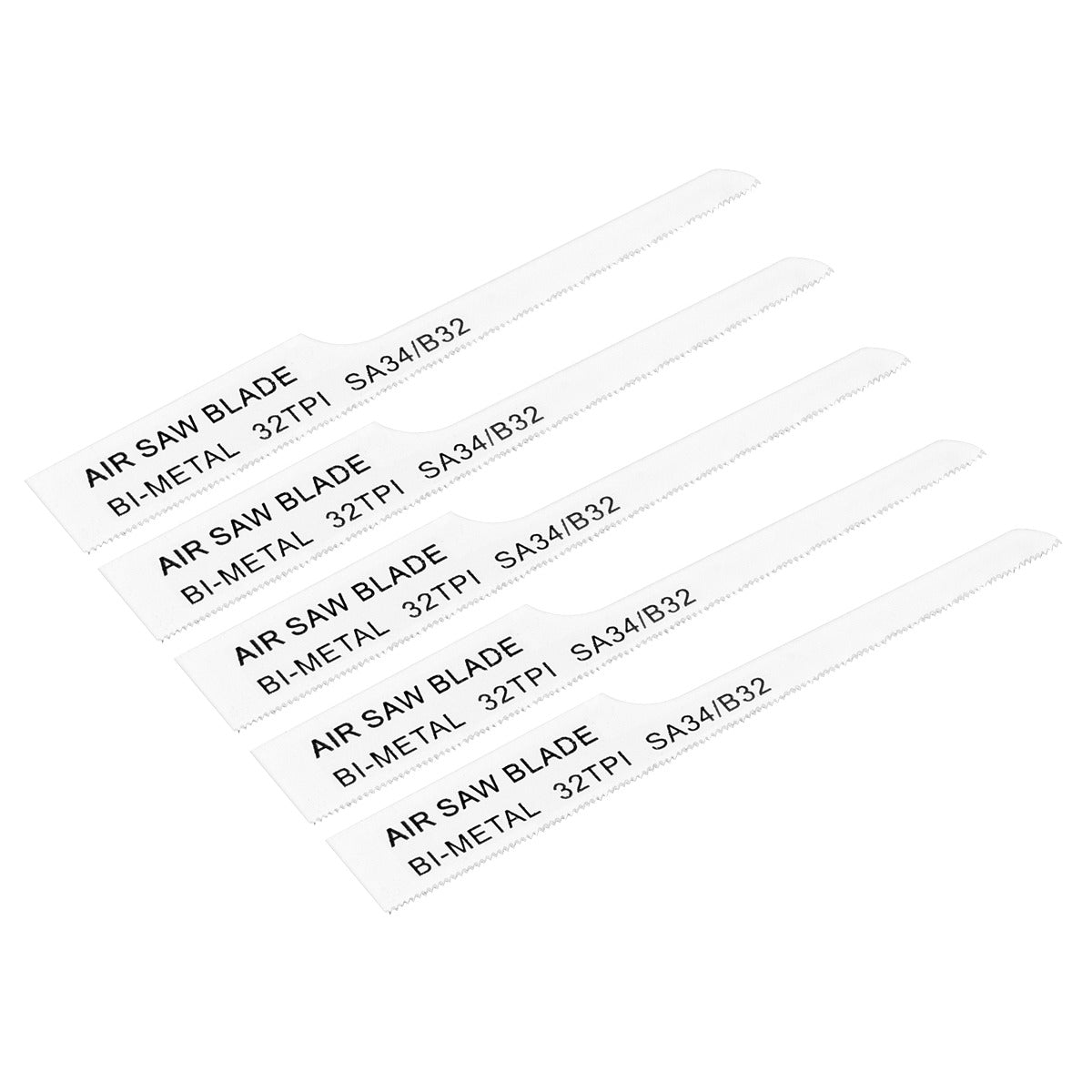 Sealey 94.5mm HSS Air Saw Blade 32tpi - Pack of 5 SA34/B32