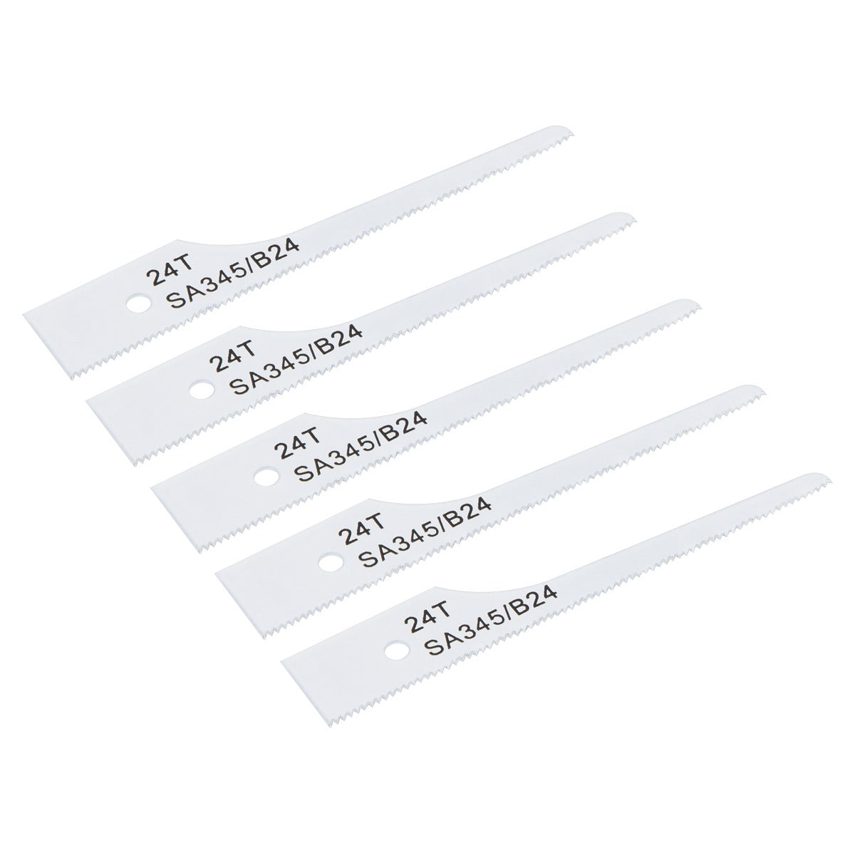 Sealey 74mm HSS Air Saw Blade 24tpi - Pack of 5 SA345/B24