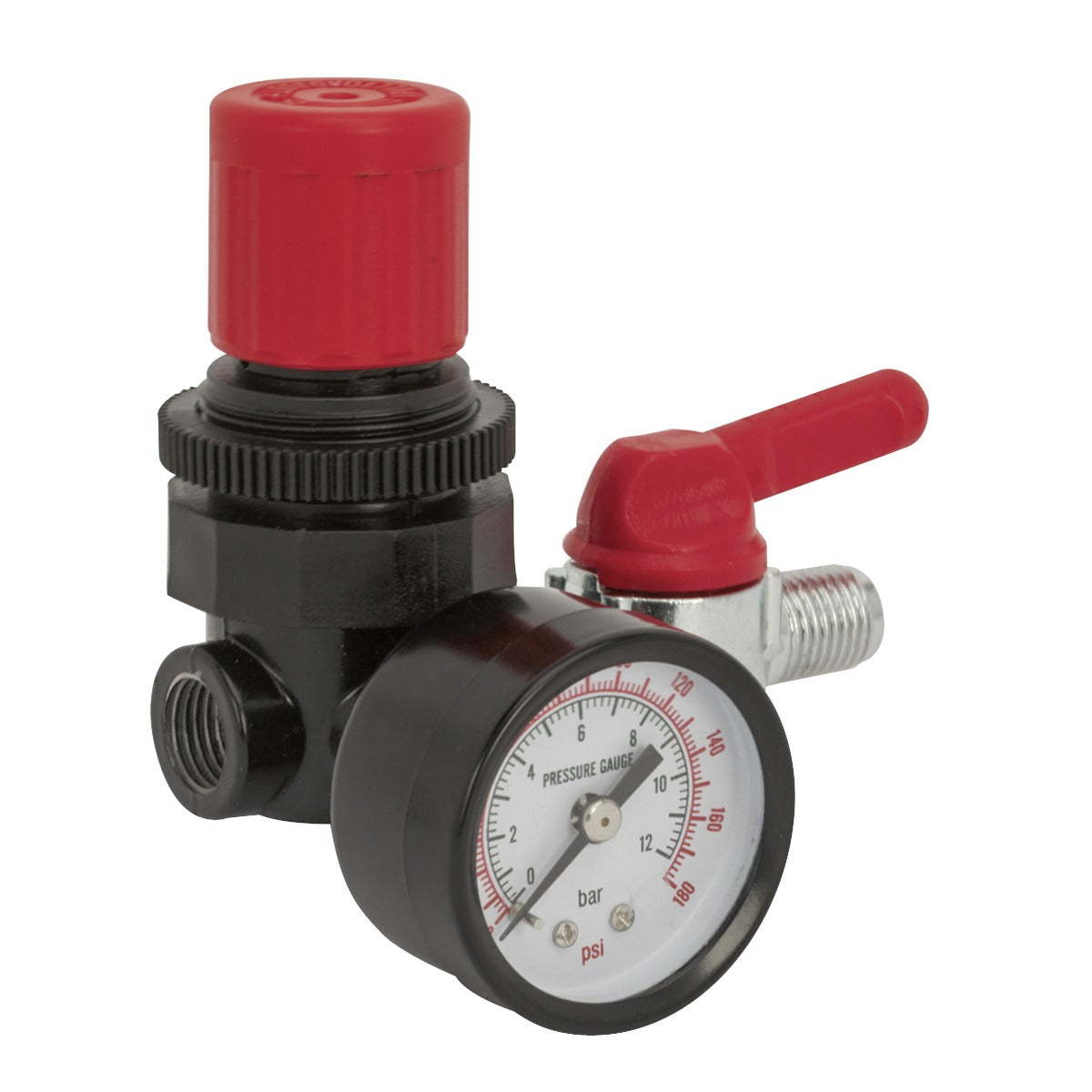 Sealey Air Regulator 1/4"BSP Female to 1/4"BSP Male SA5/RG/14