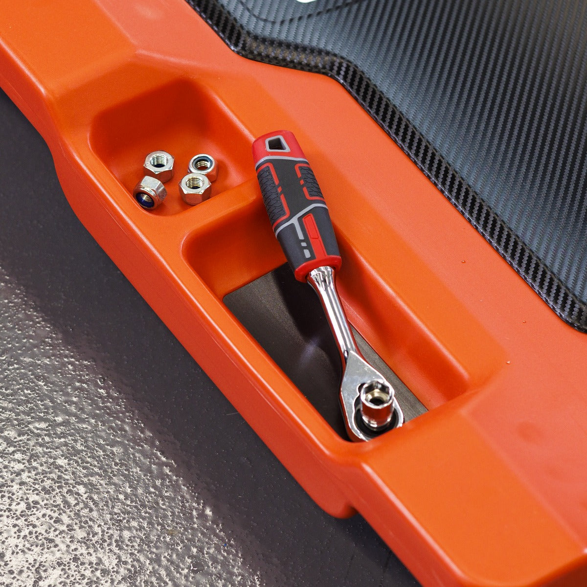 Sealey Composite Padded Creeper with 6 Wheels SCR80HD