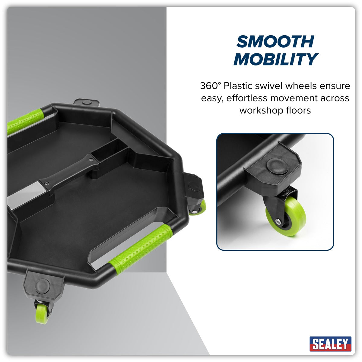 Sealey Creeper Tool Tray - Green SCR86HV