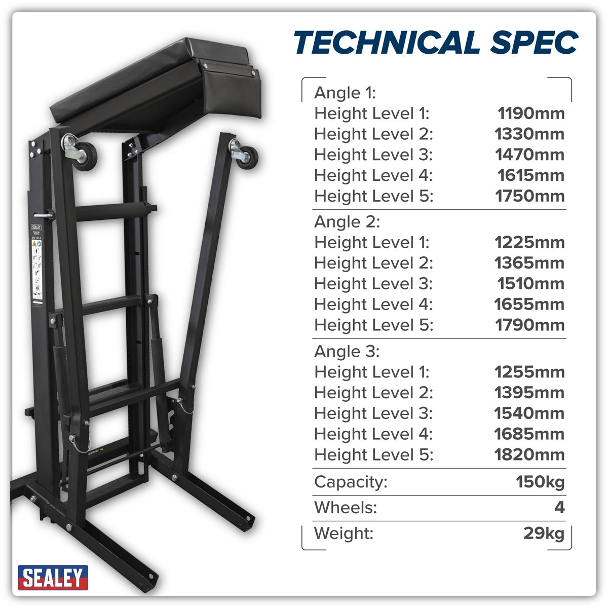 Sealey Topside Engine Bay Creeper SCRT01