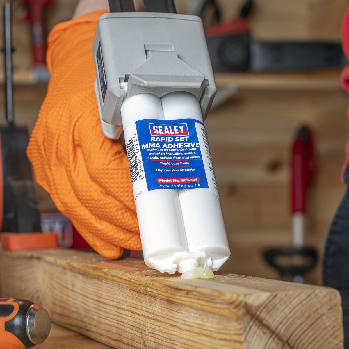 Sealey Rapid Set MMA Adhesive 50ml SCS501