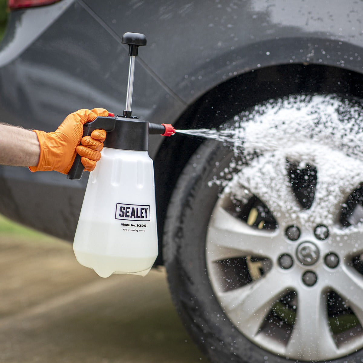 Sealey Snow Foaming/Detailing/Maintenance Pressure Sprayer 2L SCSG09