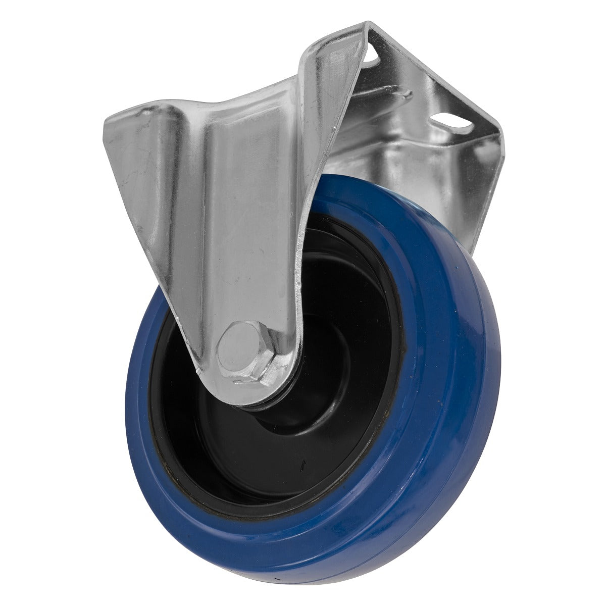 Sealey 125mm Castor Wheel with Fixed Plate SCW3125FPEM
