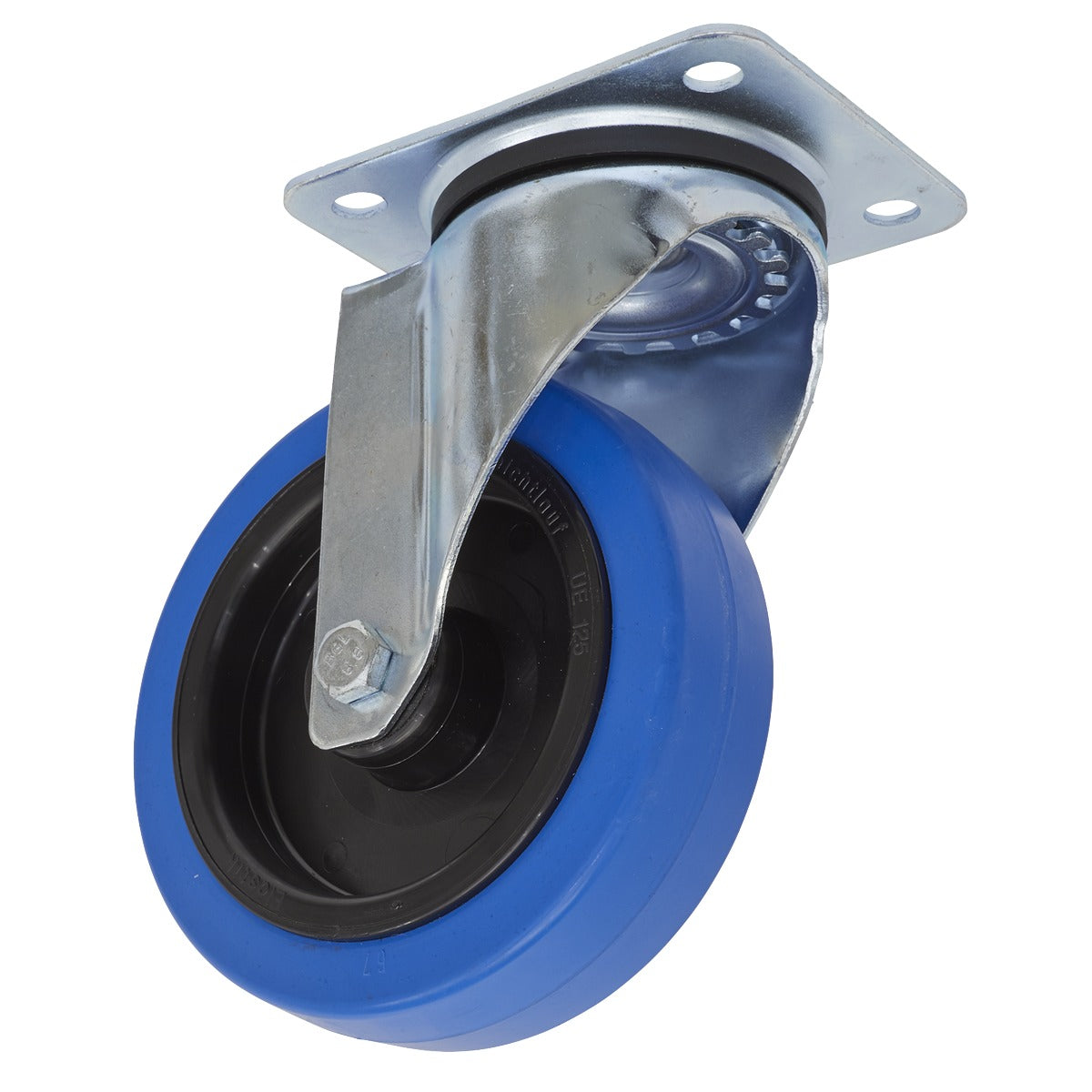 Sealey 125mm Castor Wheel with Swivel Plate SCW3125SP