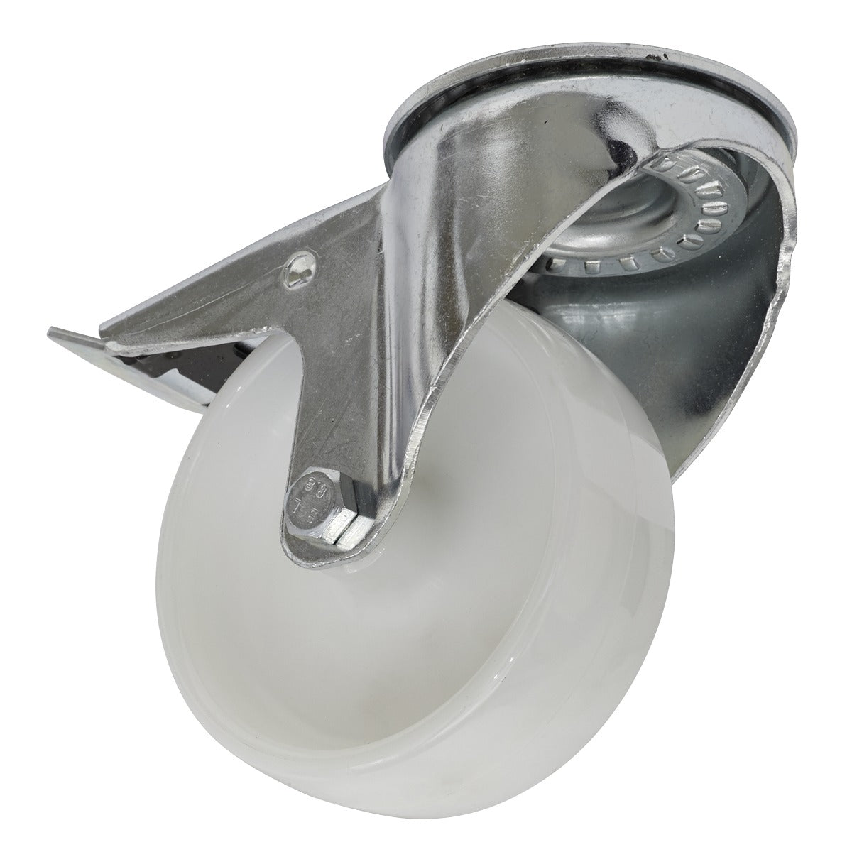 Sealey 100mm Castor Wheel with Swivel Bolt Hole & Total Lock SCW4100SBL