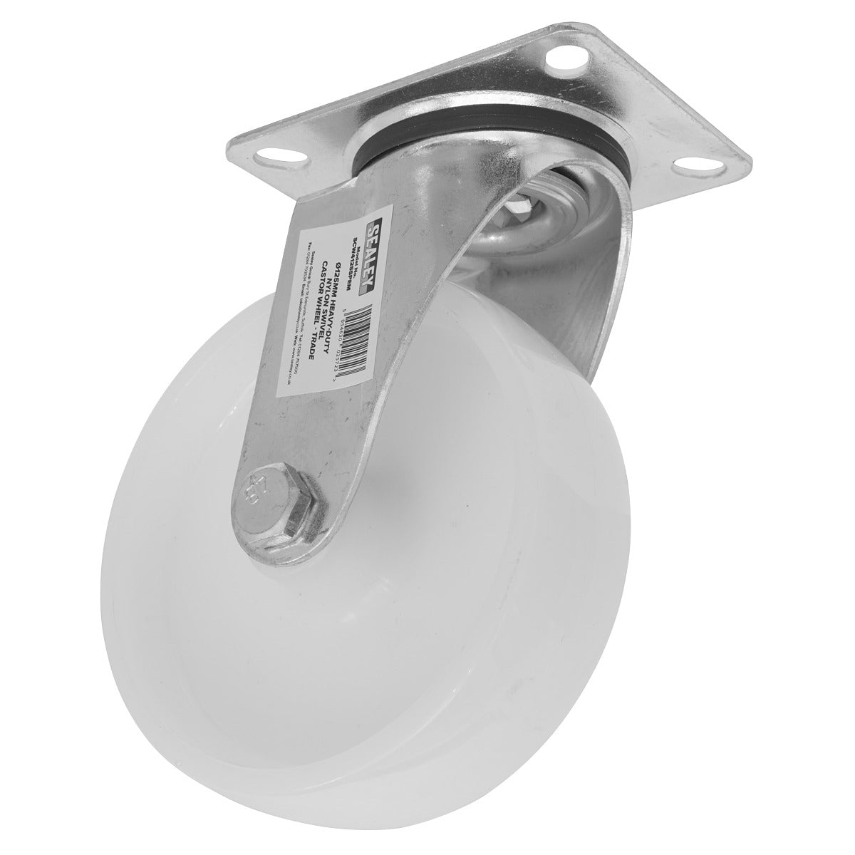 Sealey 125mm Castor Wheel with Swivel Plate SCW4125SPEM