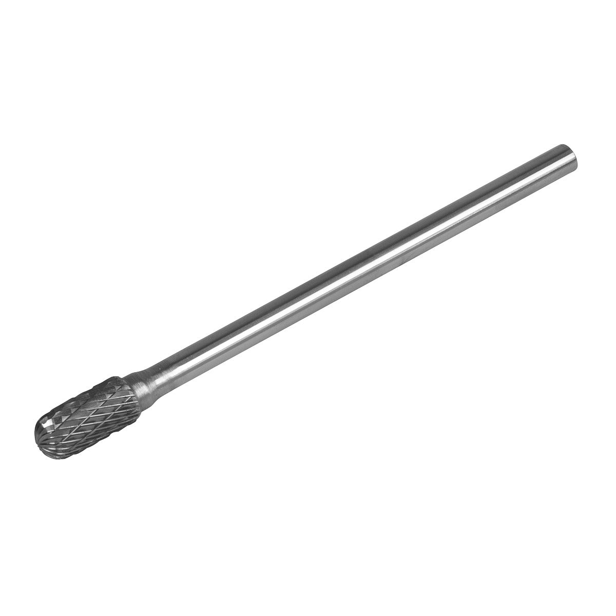 Sealey Tungsten Carbide Rotary Burr Extra-Long Cylindrical Ball Nose 10mm SDB02XL
