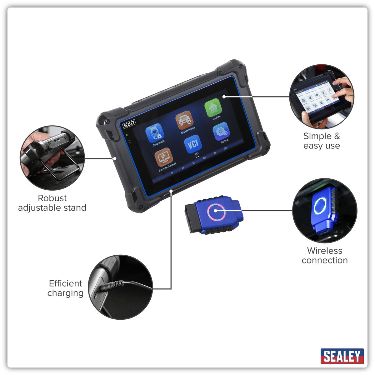 Sealey Diagnostic Support Station - Green SDS1G1