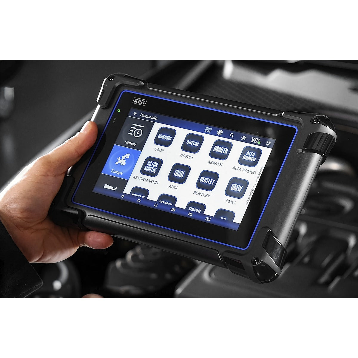Sealey Diagnostic Tablet & Trolley - Red SDS1R