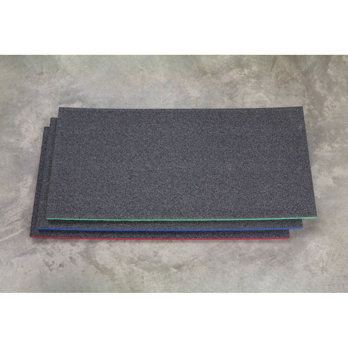 Sealey Easy Peel Shadow Foam 1200 x 550 x 30mm - Red/Black SF30R