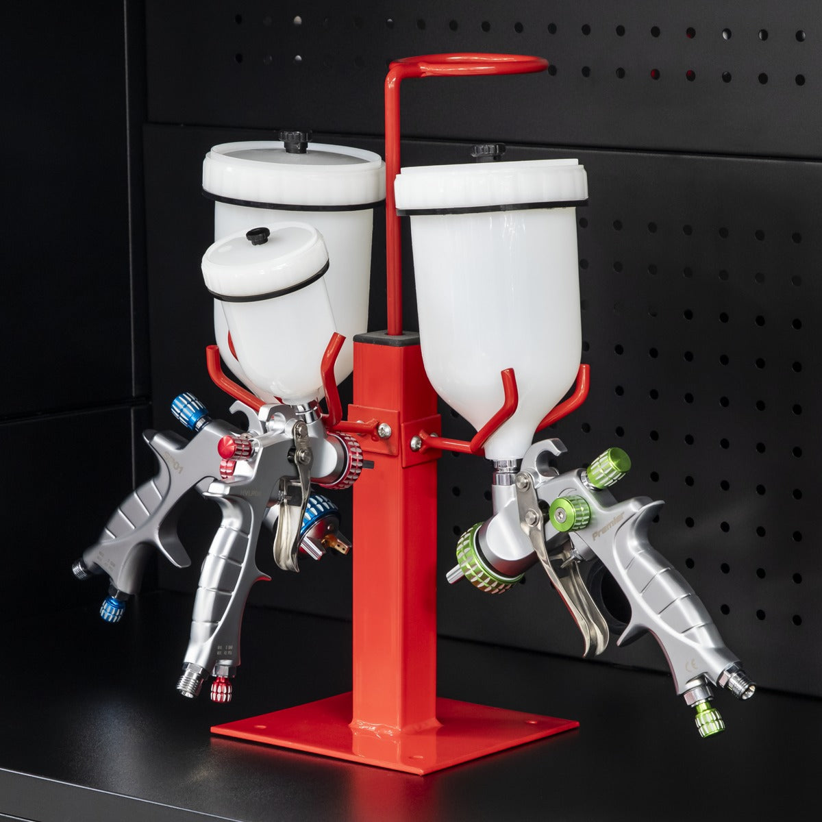 Sealey Spray Gun & Filter Holder 3 Gun Capacity SH03