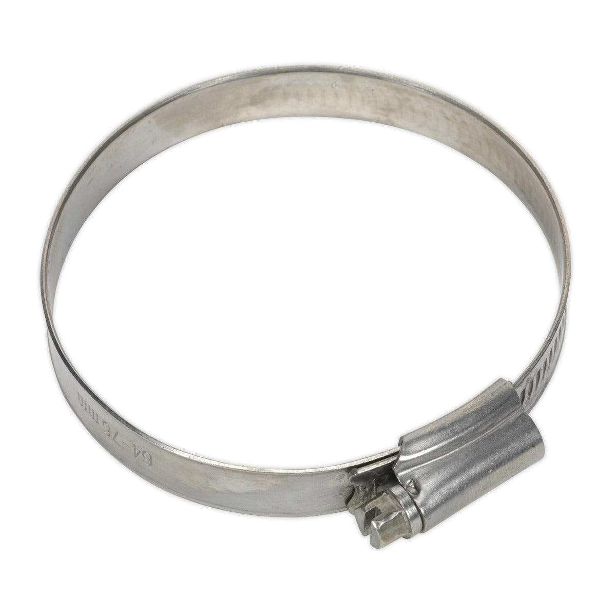 Sealey Stainless Steel Hose Clip 64-76mm - Pack of 10 SHCSS3