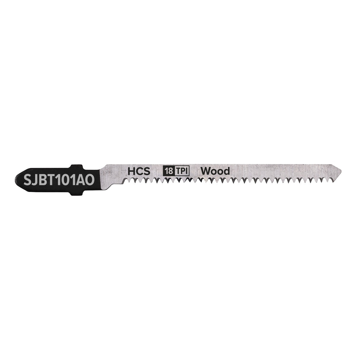 Sealey Jigsaw Blade for Hard Wood 83mm 18tpi - Pack of 5 SJBT101AO
