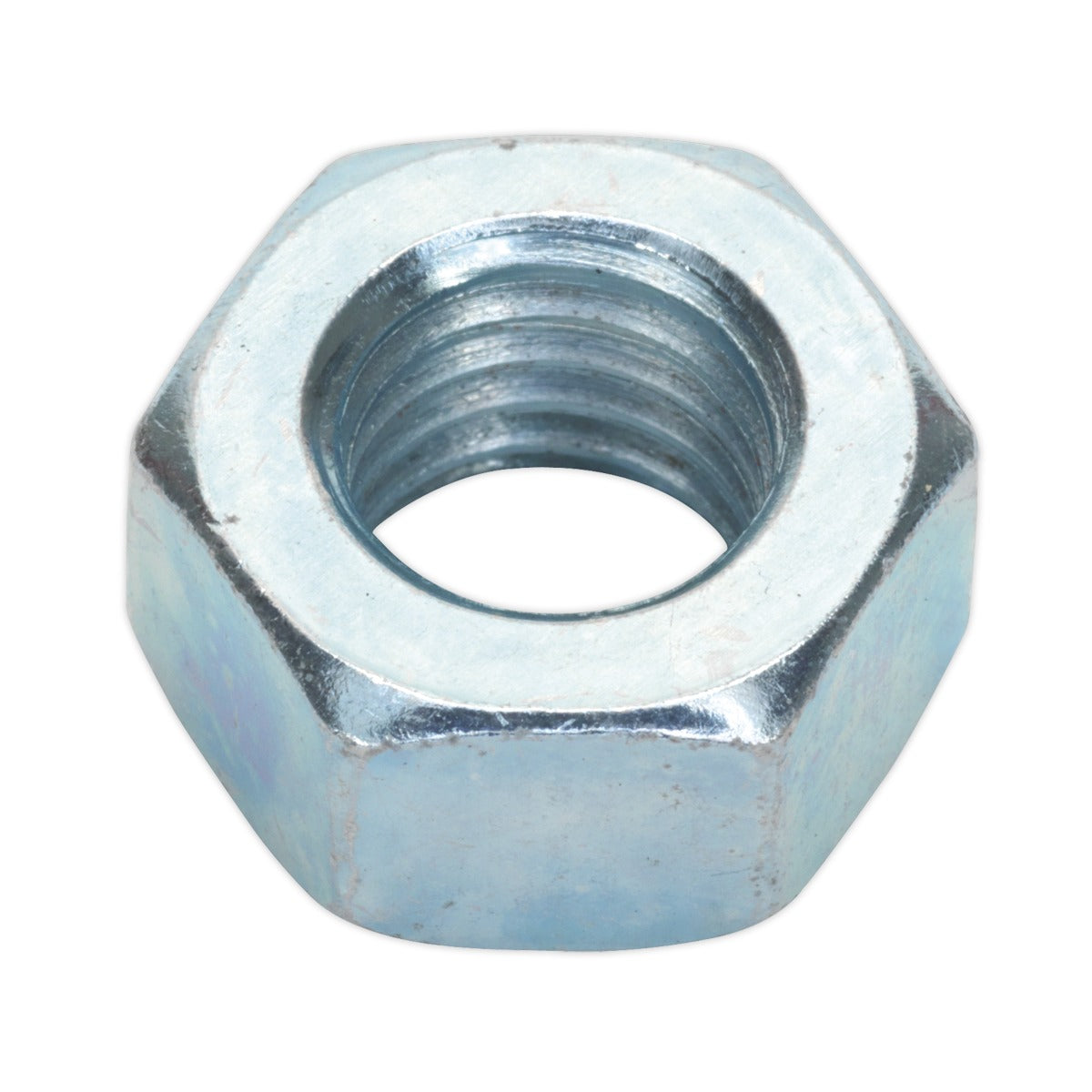 Sealey Zinc Plated Steel Nut M12, DIN 934 - Pack of 25 SN12