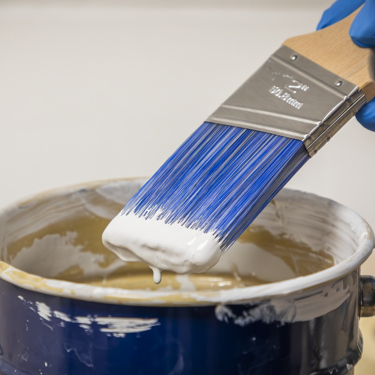 Sealey Wooden Handle Cutting-In Paint Brush 50mm SPBA50