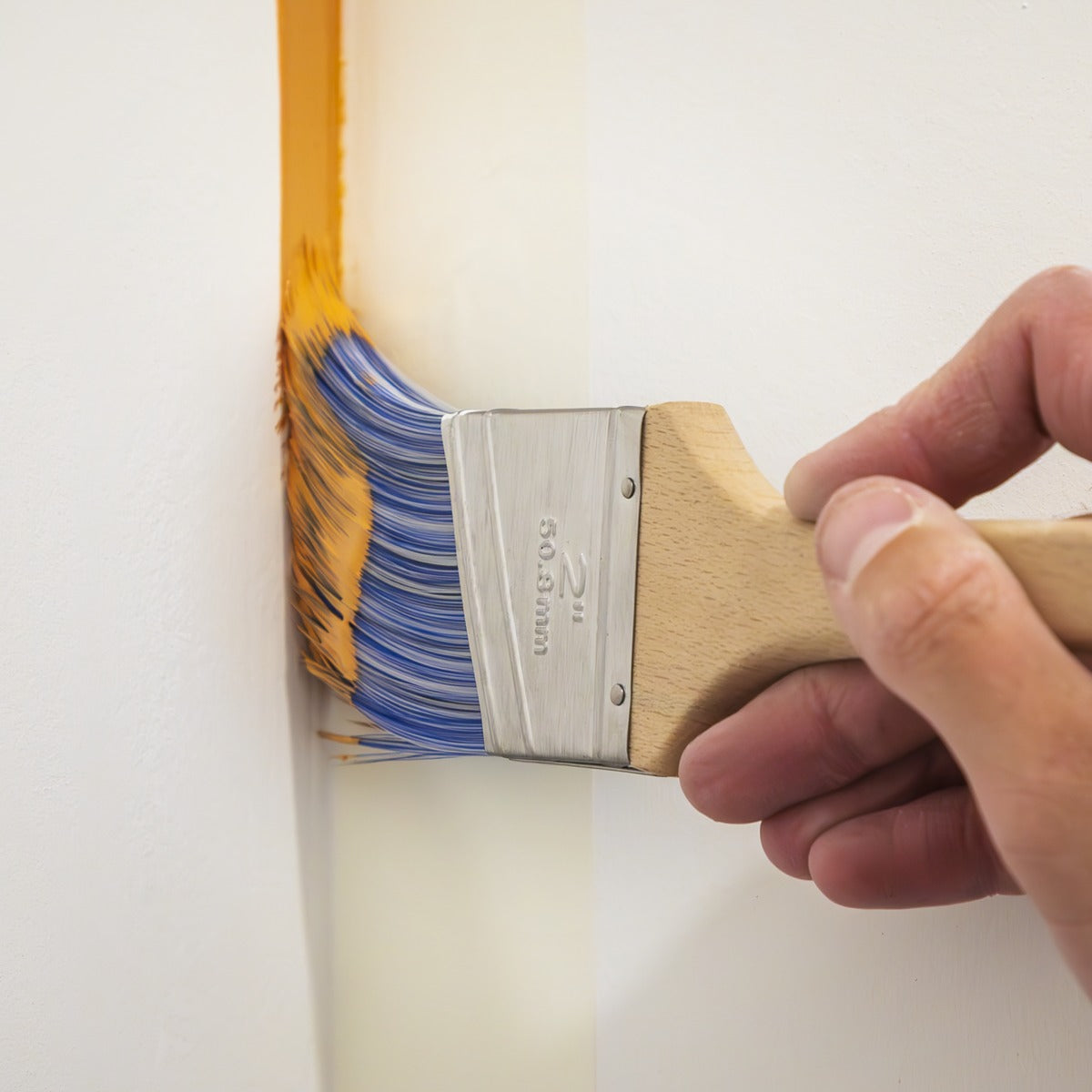 Sealey Wooden Handle Cutting-In Paint Brush 50mm SPBA50
