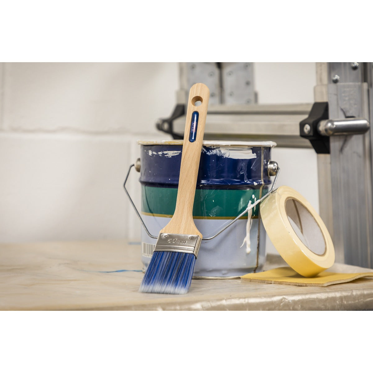 Sealey Wooden Handle Radiator Paint Brush 50mm SPBR50