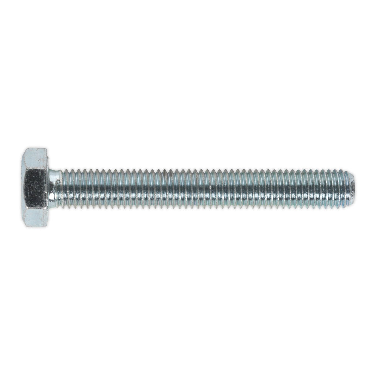 Sealey 8.8 Zinc Plated HT Setscrew M10 x 75mm, DIN 933 - Pack of 25 SS1075