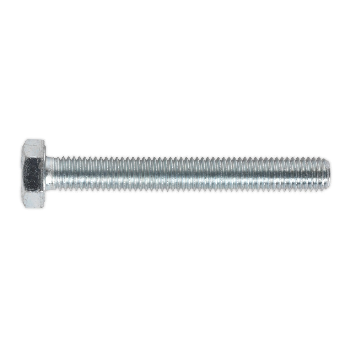 Sealey 8.8 Zinc Plated HT Setscrew M10 x 80mm, DIN 933 - Pack of 25 SS1080