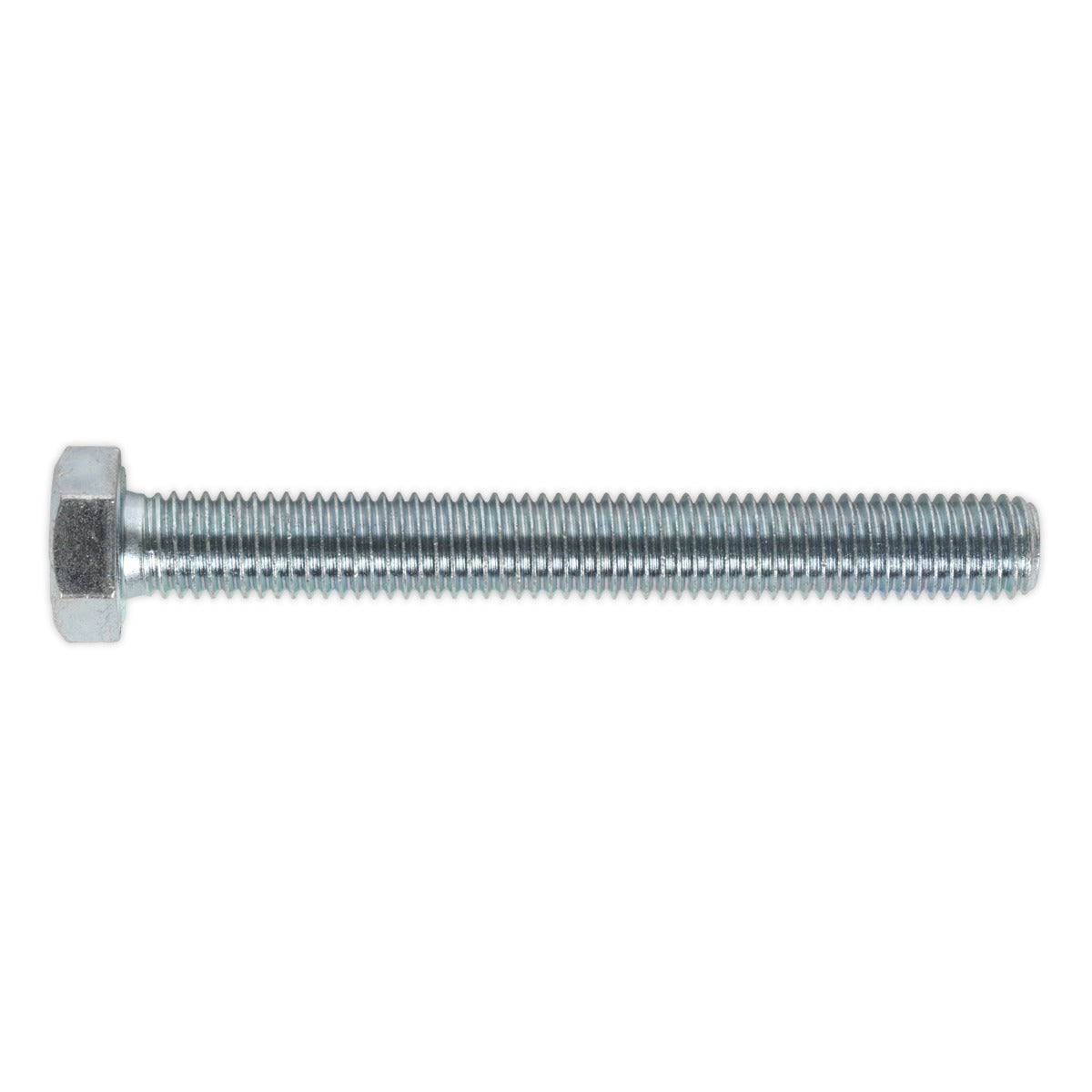 Sealey 8.8 Zinc Plated HT Setscrew M12 x 100mm, DIN 933 - Pack of 10 SS12100