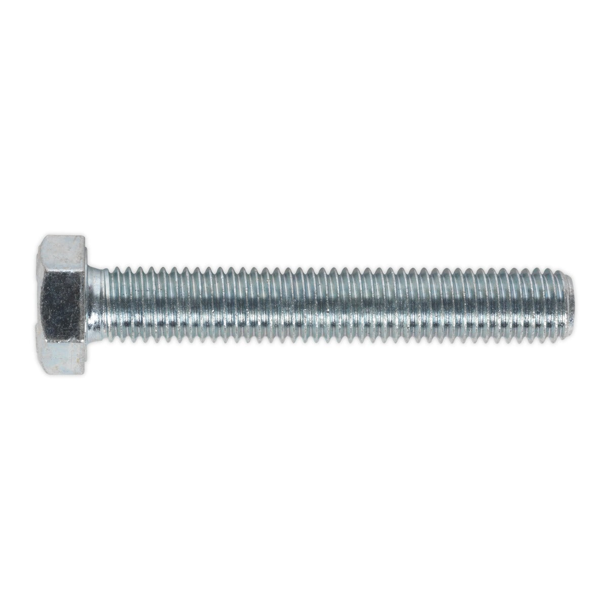 Sealey 8.8 Zinc Plated HT Setscrew M12 x 75mm, DIN 933 - Pack of 10 SS1275