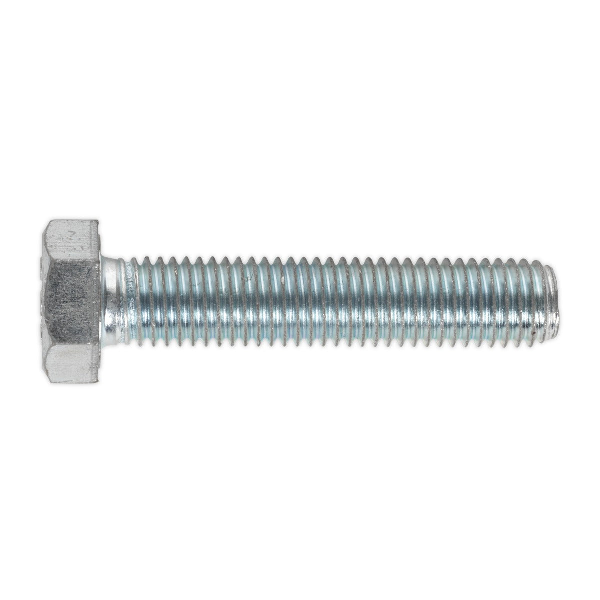 Sealey 8.8 Zinc Plated HT Setscrew M14 x 70mm, DIN 933 - Pack of 10 SS1470