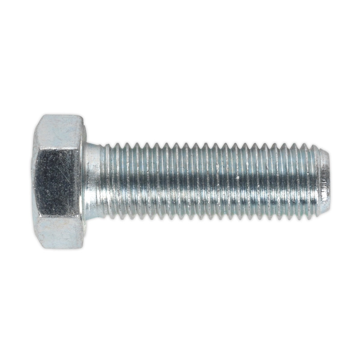 Sealey 8.8 Zinc Plated HT Setscrew M16 x 50mm, DIN 933 - Pack of 10 SS1650