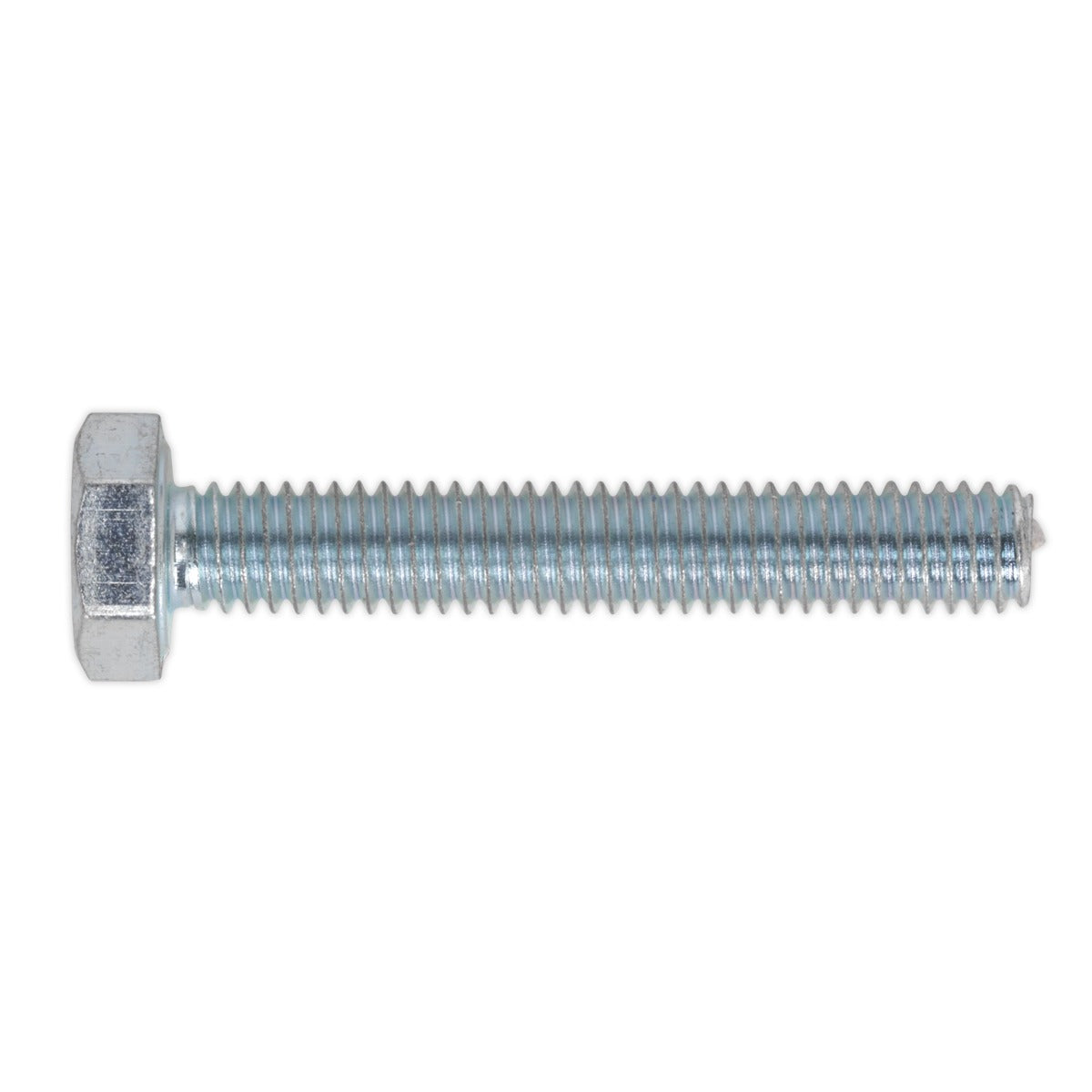 Sealey 8.8 Zinc Plated HT Setscrew M4 x 25mm, DIN 933 - Pack of 50 SS425