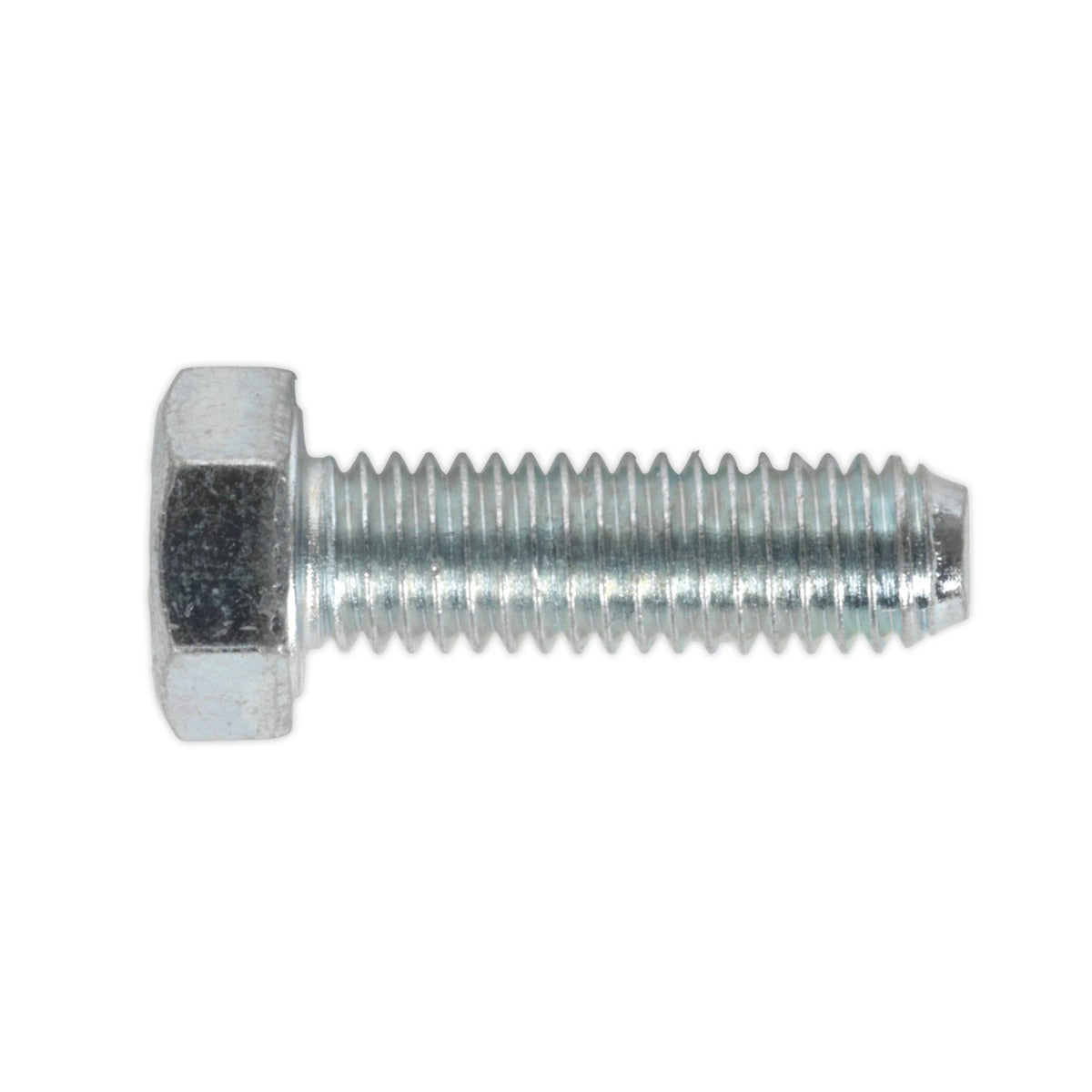 Sealey 8.8 Zinc Plated HT Setscrew M5 x 16mm, DIN 933 - Pack of 50 SS516