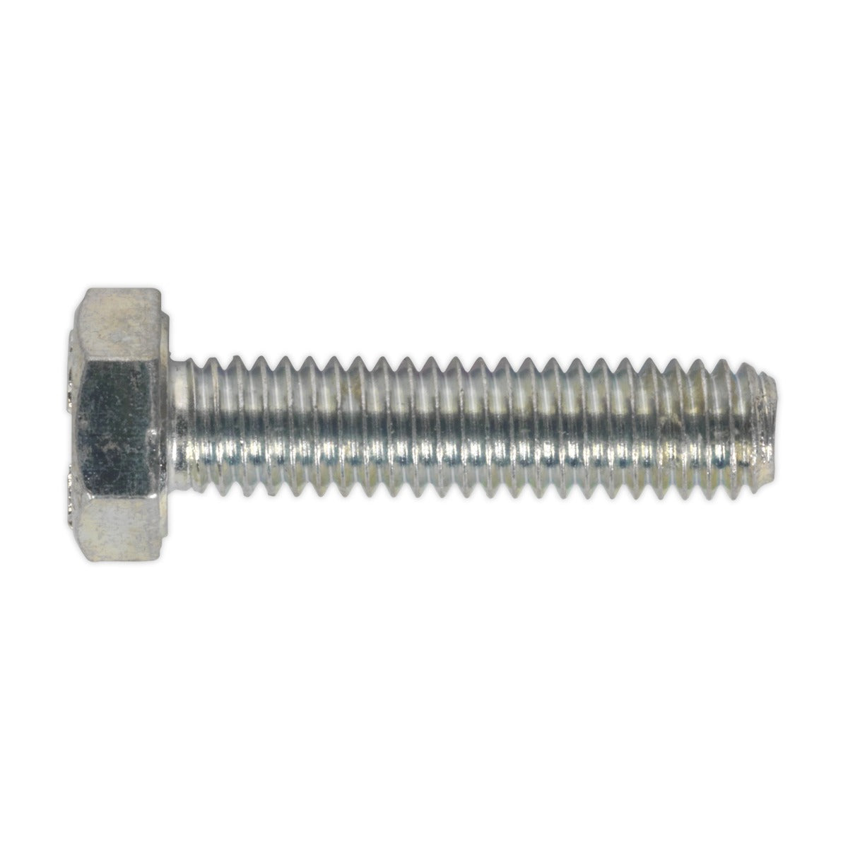 Sealey 8.8 Zinc Plated HT Setscrew M6 x 25mm, DIN 933 - Pack of 50 SS625