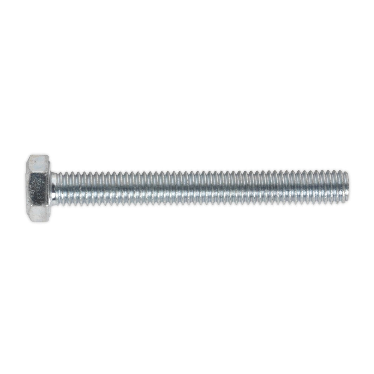 Sealey 8.8 Zinc Plated HT Setscrew M6 x 50mm, DIN 933 - Pack of 50 SS650