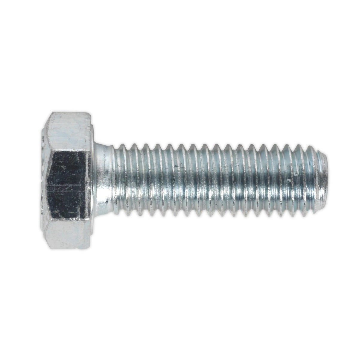 Sealey 8.8 Zinc Plated HT Setscrew M8 x 25mm, DIN 933 - Pack of 50 SS825