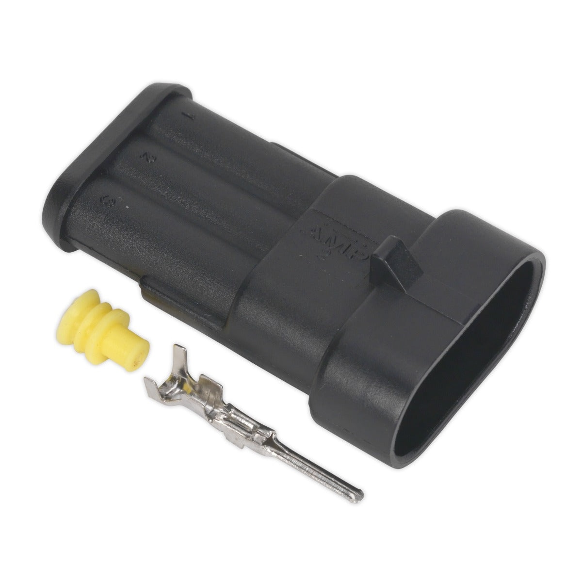 Sealey 3-Way Superseal Male Connector - Pack of 5 SSC3M