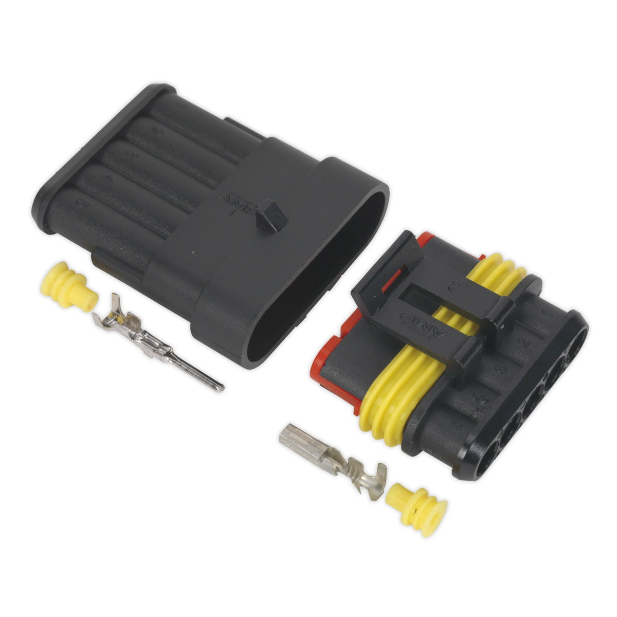 Sealey 5-Way Superseal Male & Female Connector SSC5MF