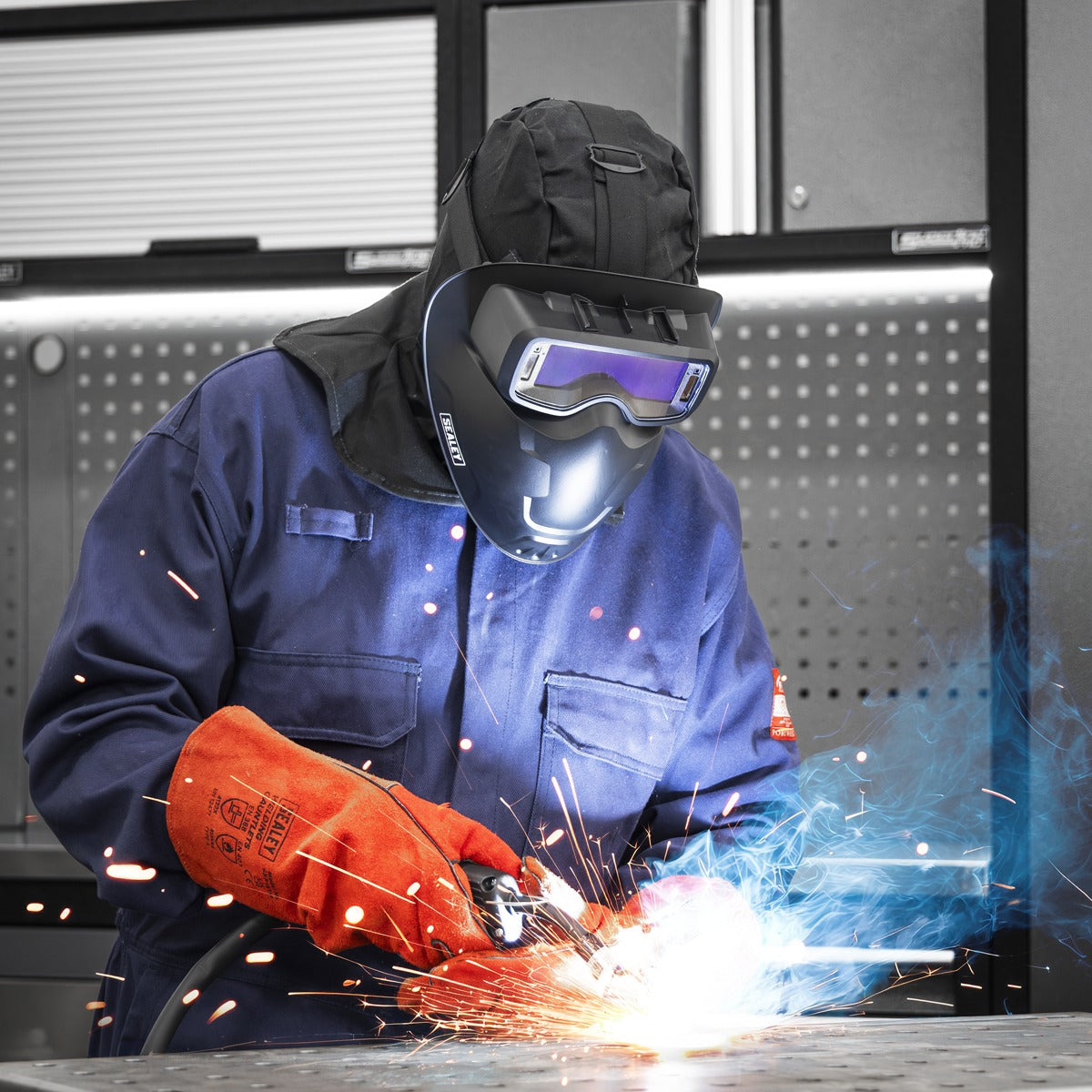 Sealey Auto Darkening Welding Goggles Shade 9-13 SSP102