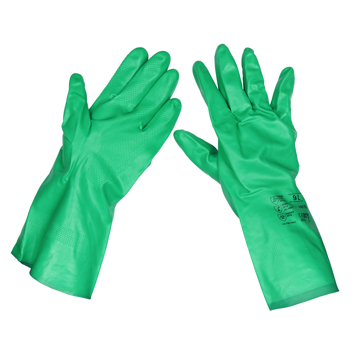 Sealey Cuffed Nitrile Gauntlets 330mm - Pair SSP34