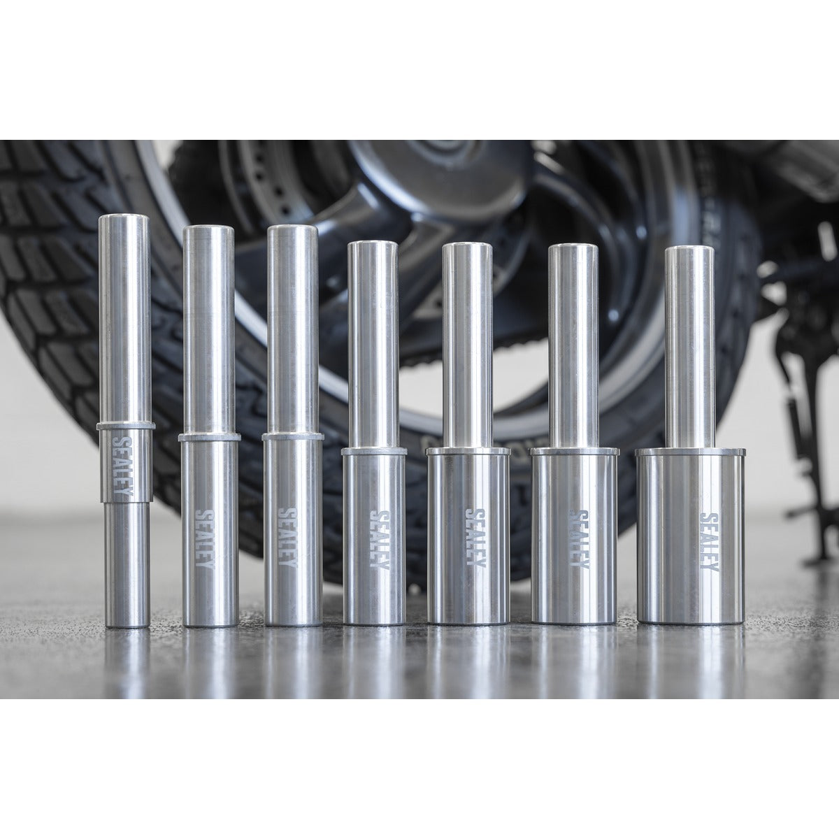 Sealey Motorcycle Stand Single-Sided Pin Adaptor 27.5mm SSPS2