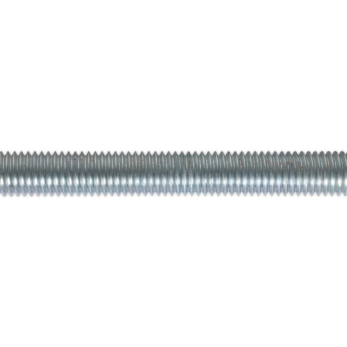 Sealey Zinc Plated Threaded Rod M12 x 1m - Pack of 5 STUD12