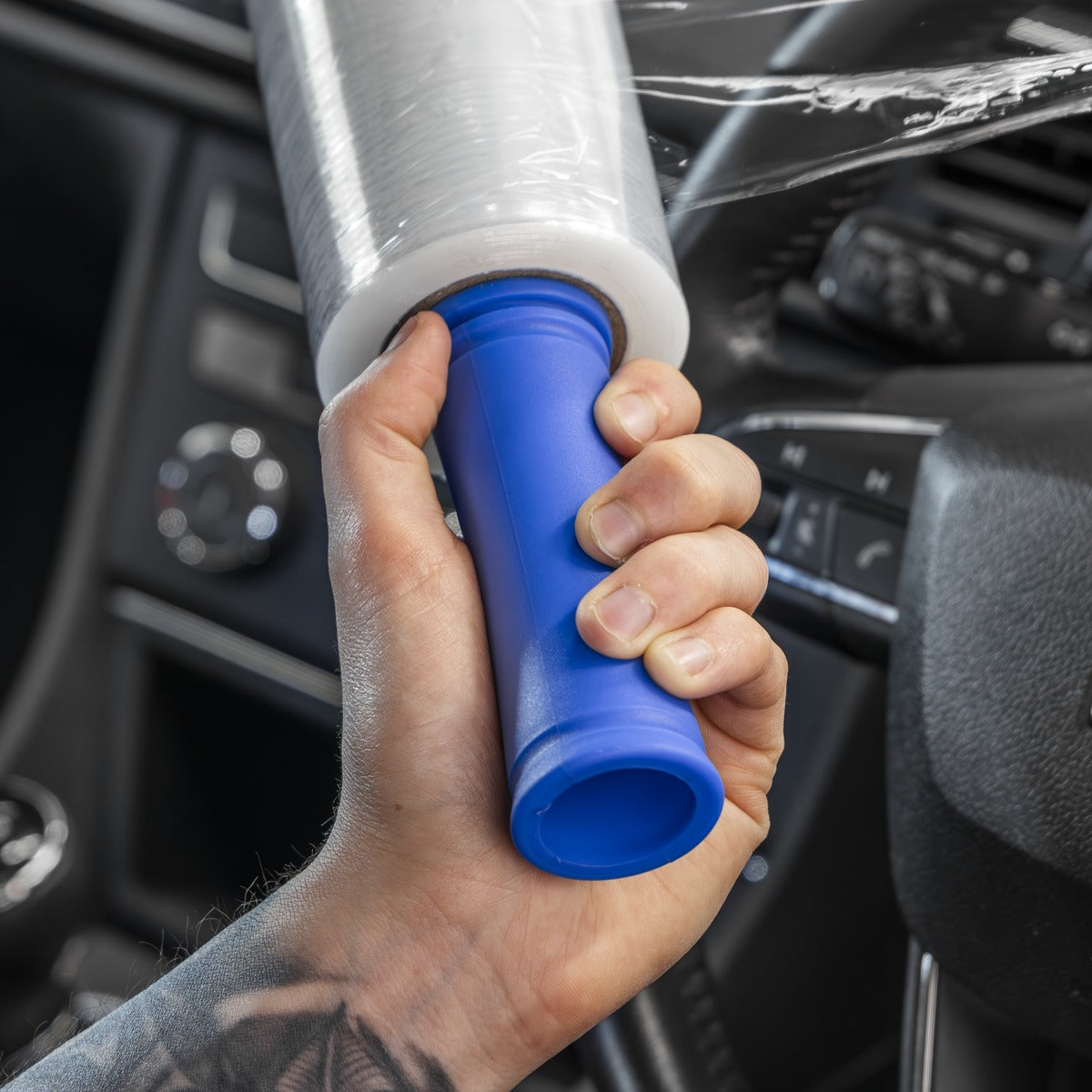 Sealey Steering Wheel Protection Film with Applicator Handle 150m SWPH150